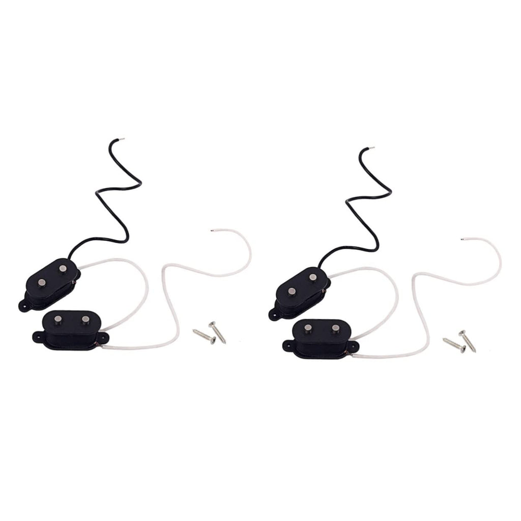 2 Sets Black Electric Bass Guitar Pickup L2370