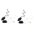 2 Sets Black Electric Bass Guitar Pickup L2370
