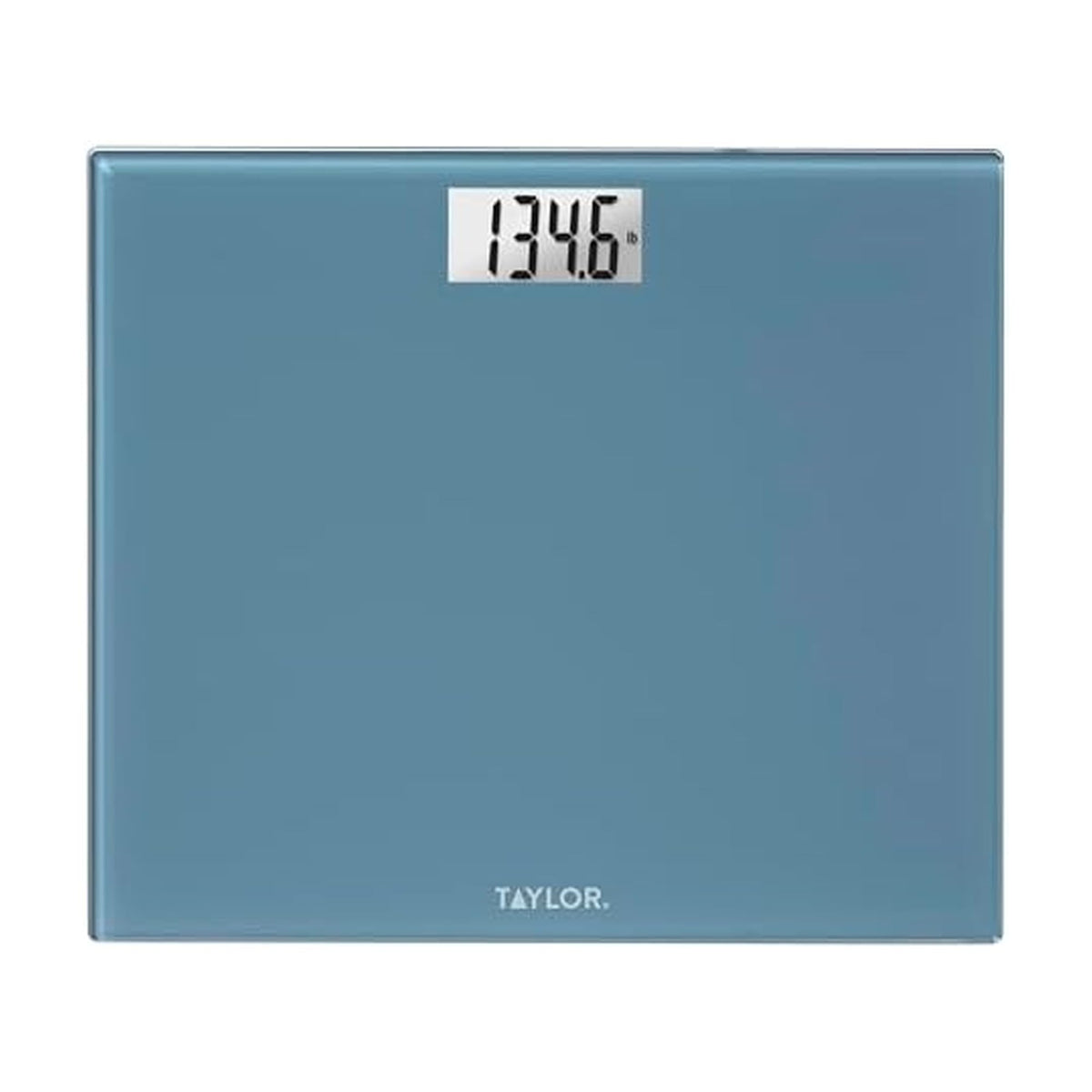 Digital Scale, Extra-Wide 13x15 Glass Platform, Slate Blue G680