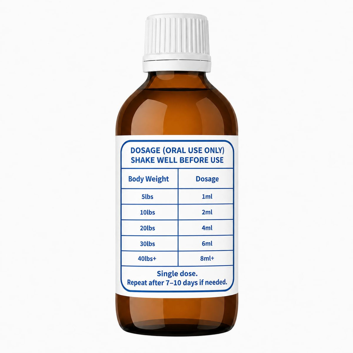 Dog & Cat Worm Care Liquid 3.38 fl oz C464