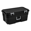 22 Gallon Lockable Wheeled Plastic Storage Trunk T191