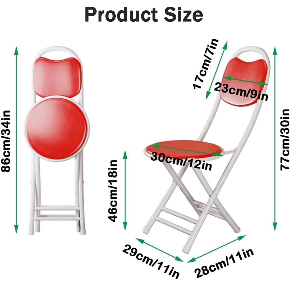 Folding Bar Stool with Padded Cushion Back P249078