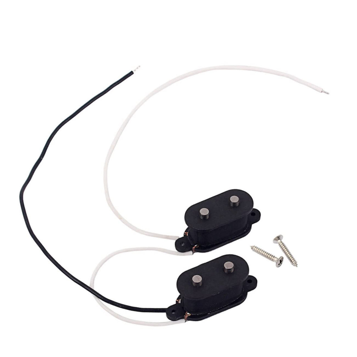2 Sets Black Electric Bass Guitar Pickup L2370