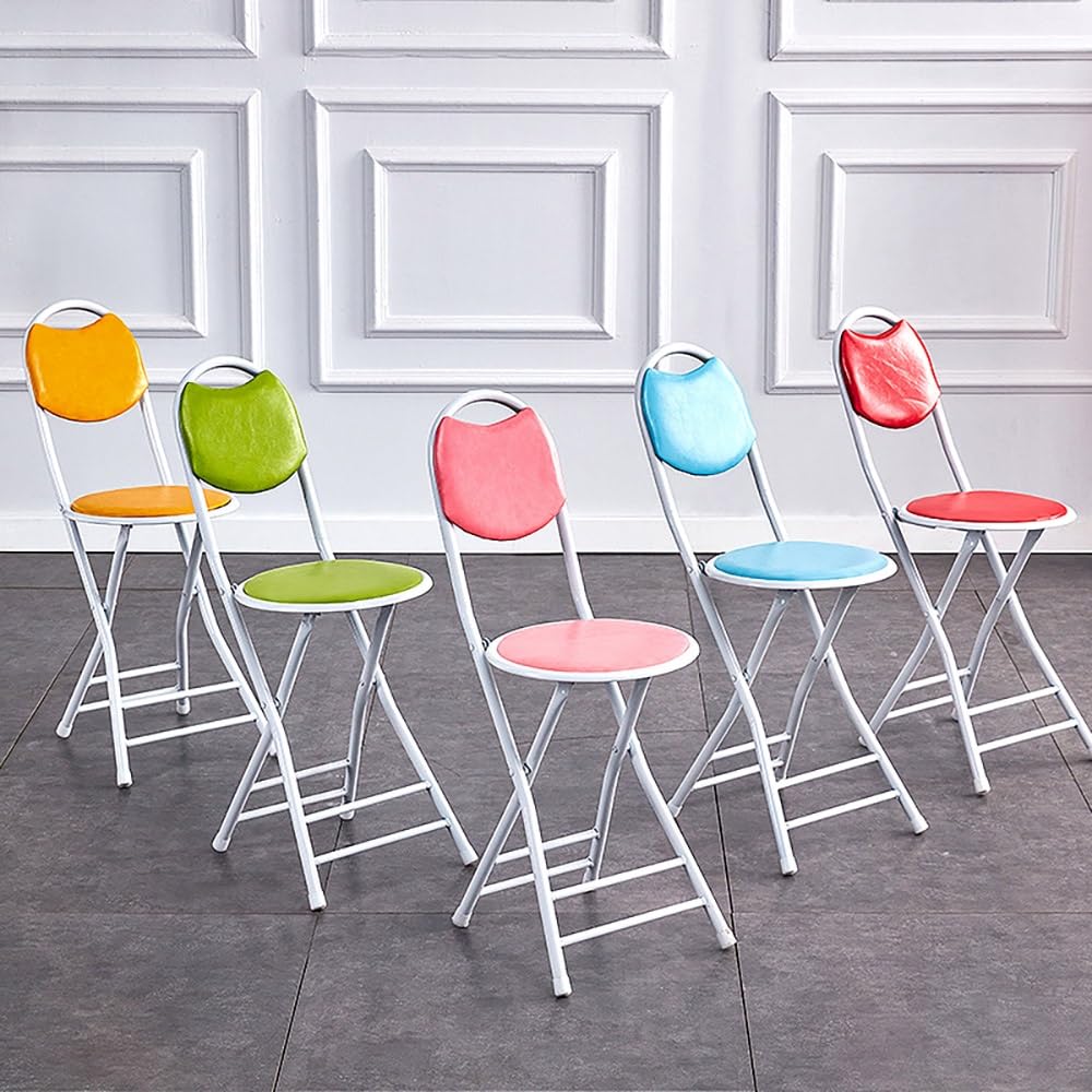 Folding Bar Stool with Padded Cushion Back P249078