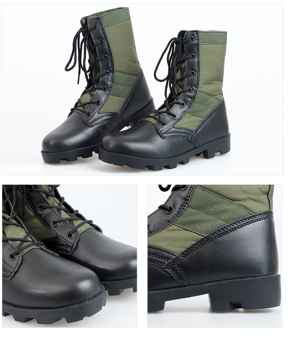 Lightweight Waterproof Leather Tactical Boots W9499