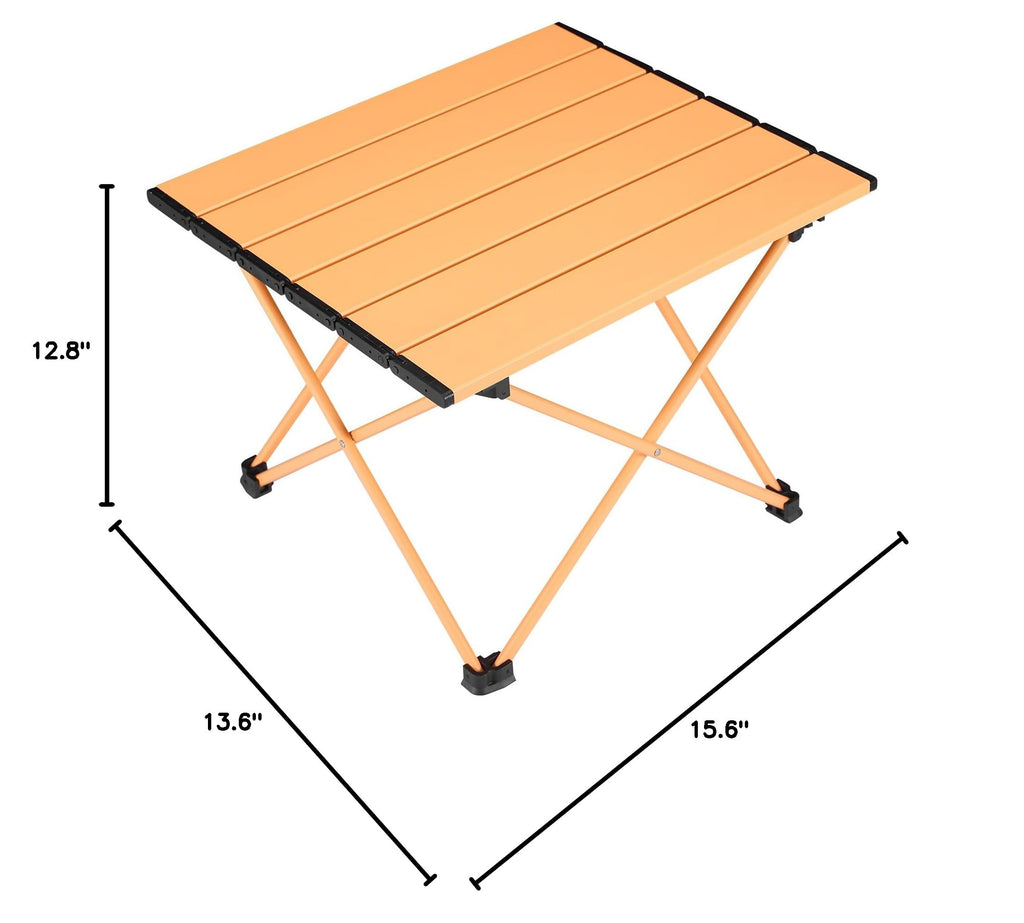 Portable Folding Camping Table Aluminum Top O915920