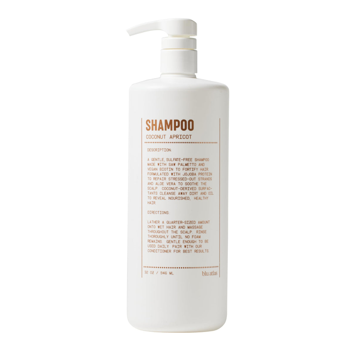 Shampoo and Conditioner Bundle Coconut Apricot 32 oz W709367
