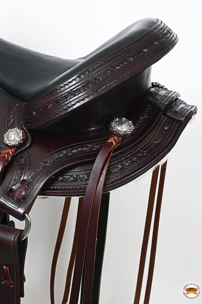 Dark Brown Western Saddle K2345
