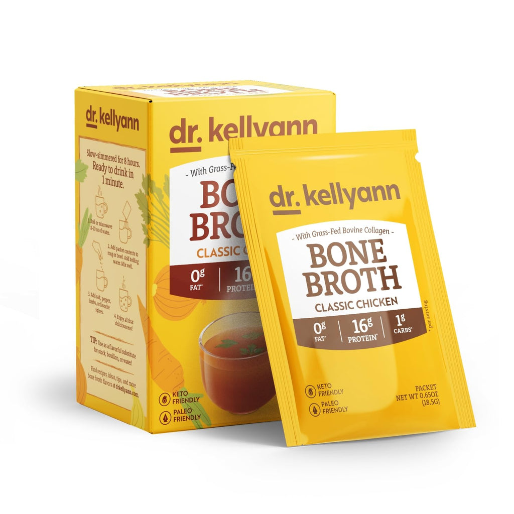 Bone Broth Packets Variety Pack 3 Boxes 21 Servings P549