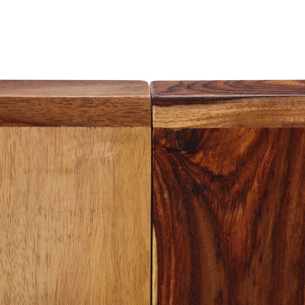 Square Solid Sheesham Wood Dining Table J358820