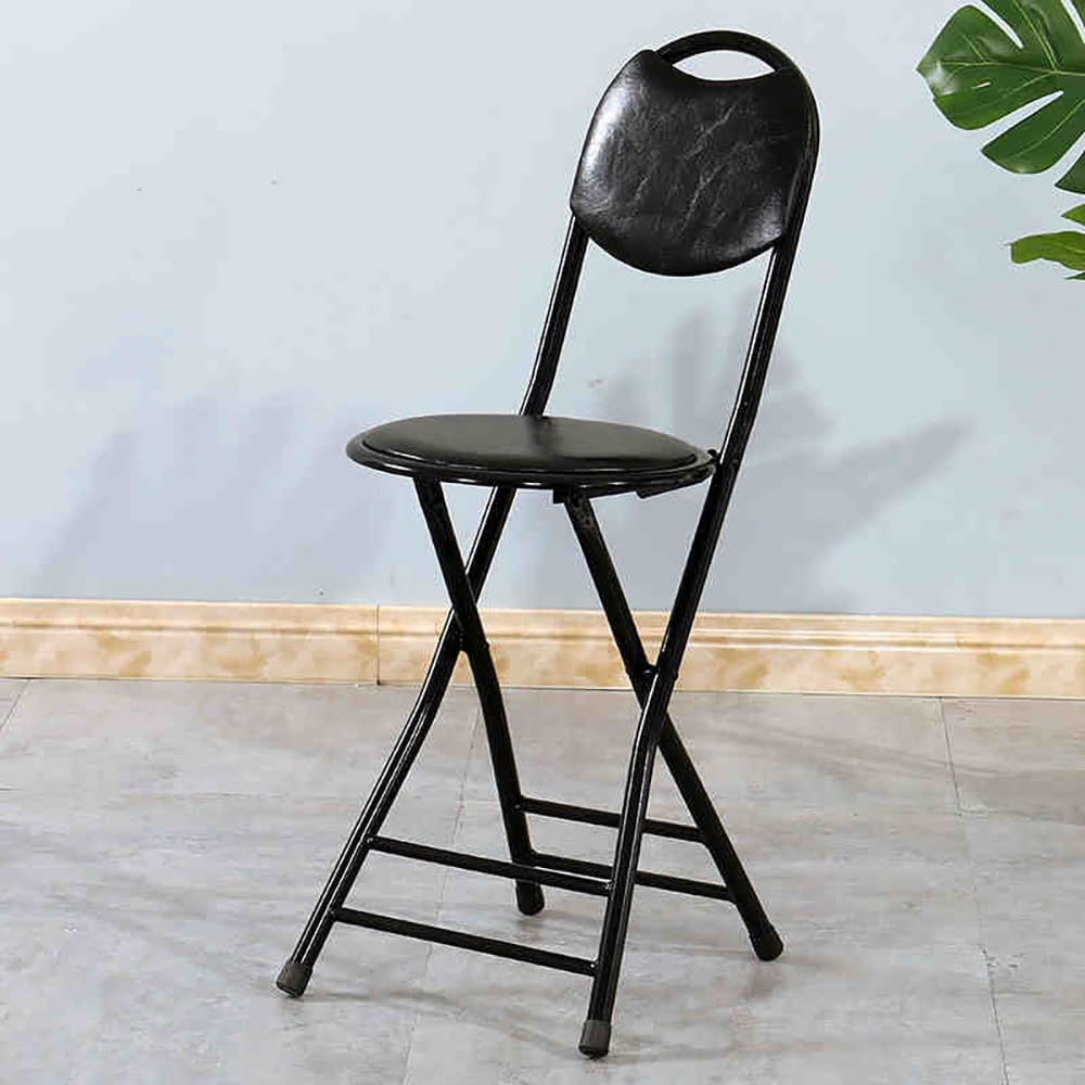Folding Bar Stool with Padded Cushion Back P249078
