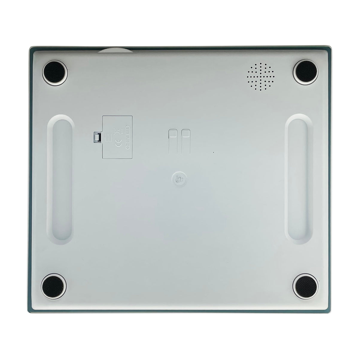 Digital Scale, Extra-Wide 13x15 Glass Platform, Slate Blue G680