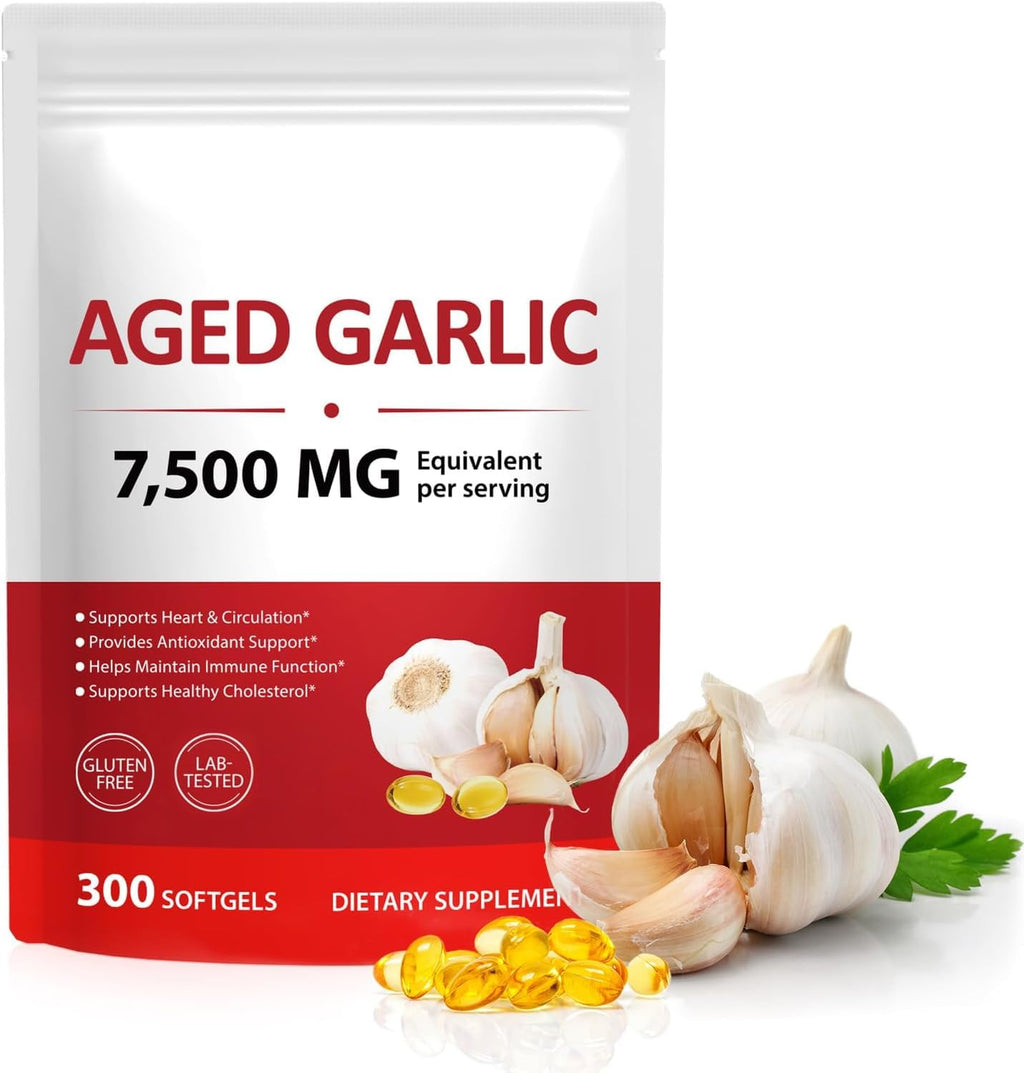 Aged Garlic Extract Capsules 7,500mg E942