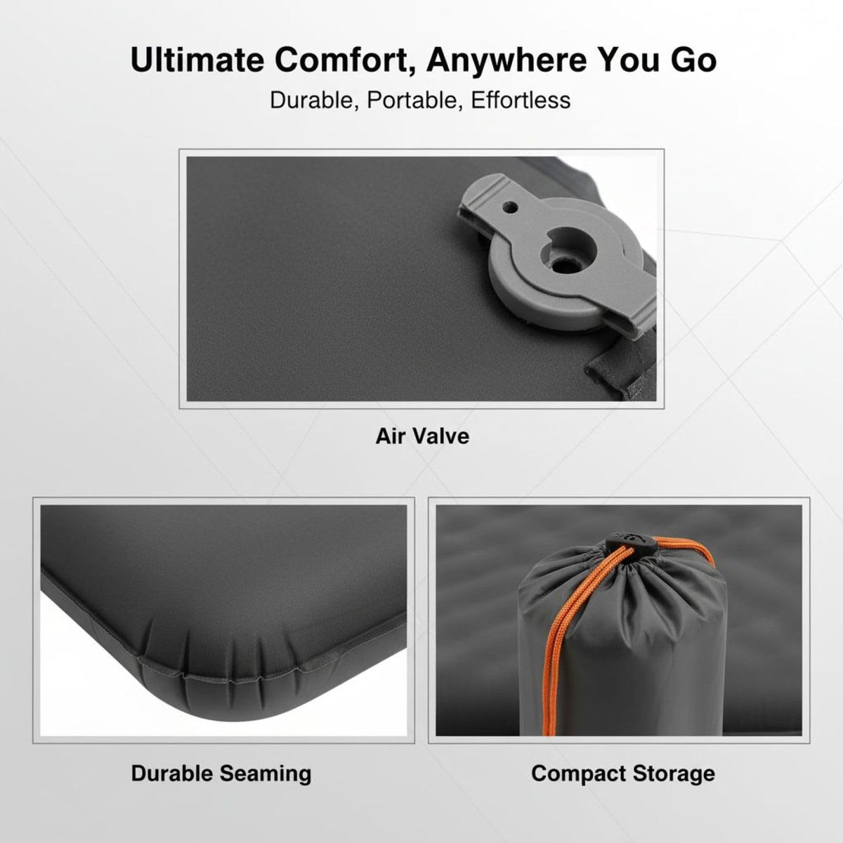 2 Pcs Inflatable Seat Cushion R6055