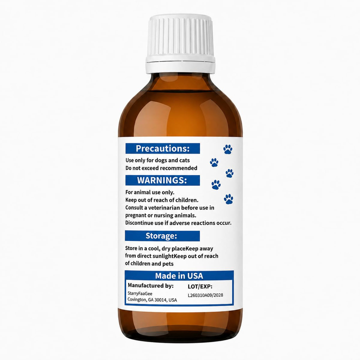 Dog & Cat Worm Care Liquid 3.38 fl oz C464