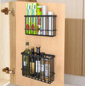 Self Adhesive Wall Mounted Storage Box (Black) T323894