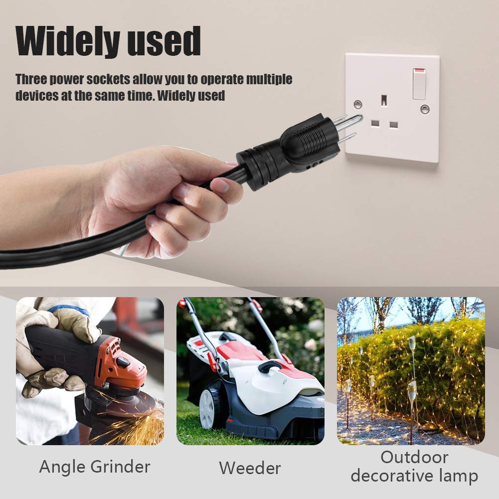 100FT 12/3 Outdoor Heavy Duty Extension Cord W301