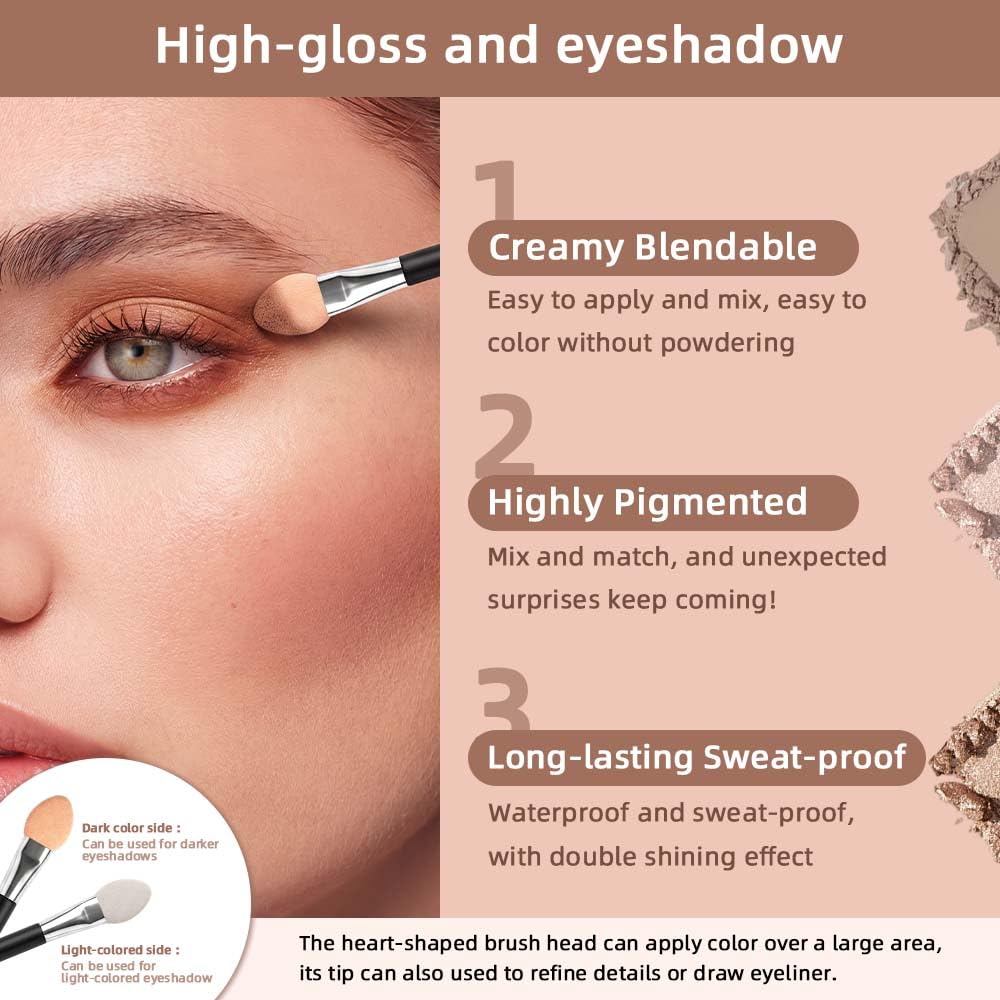 Neutral Nude Matte Eyeshadow Palette Y8013