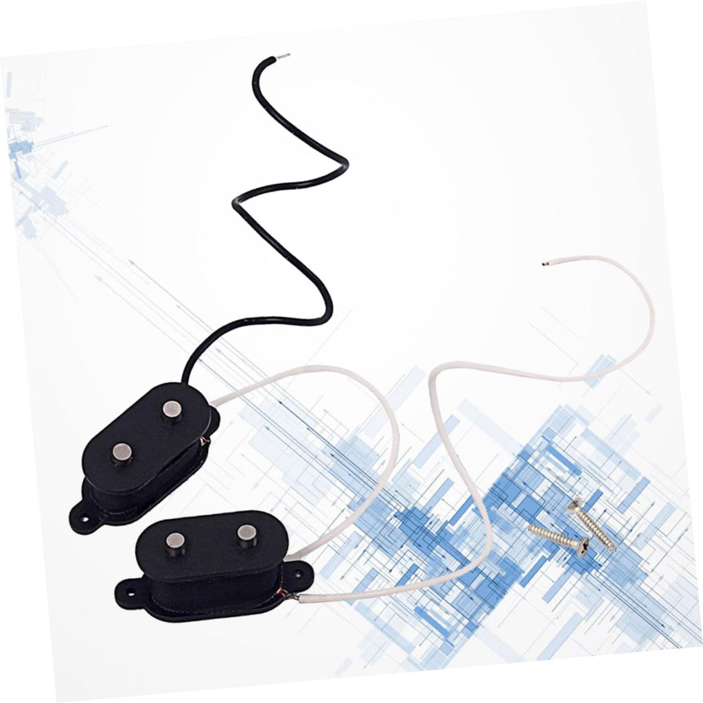 2 Sets Black Electric Bass Guitar Pickup L2370