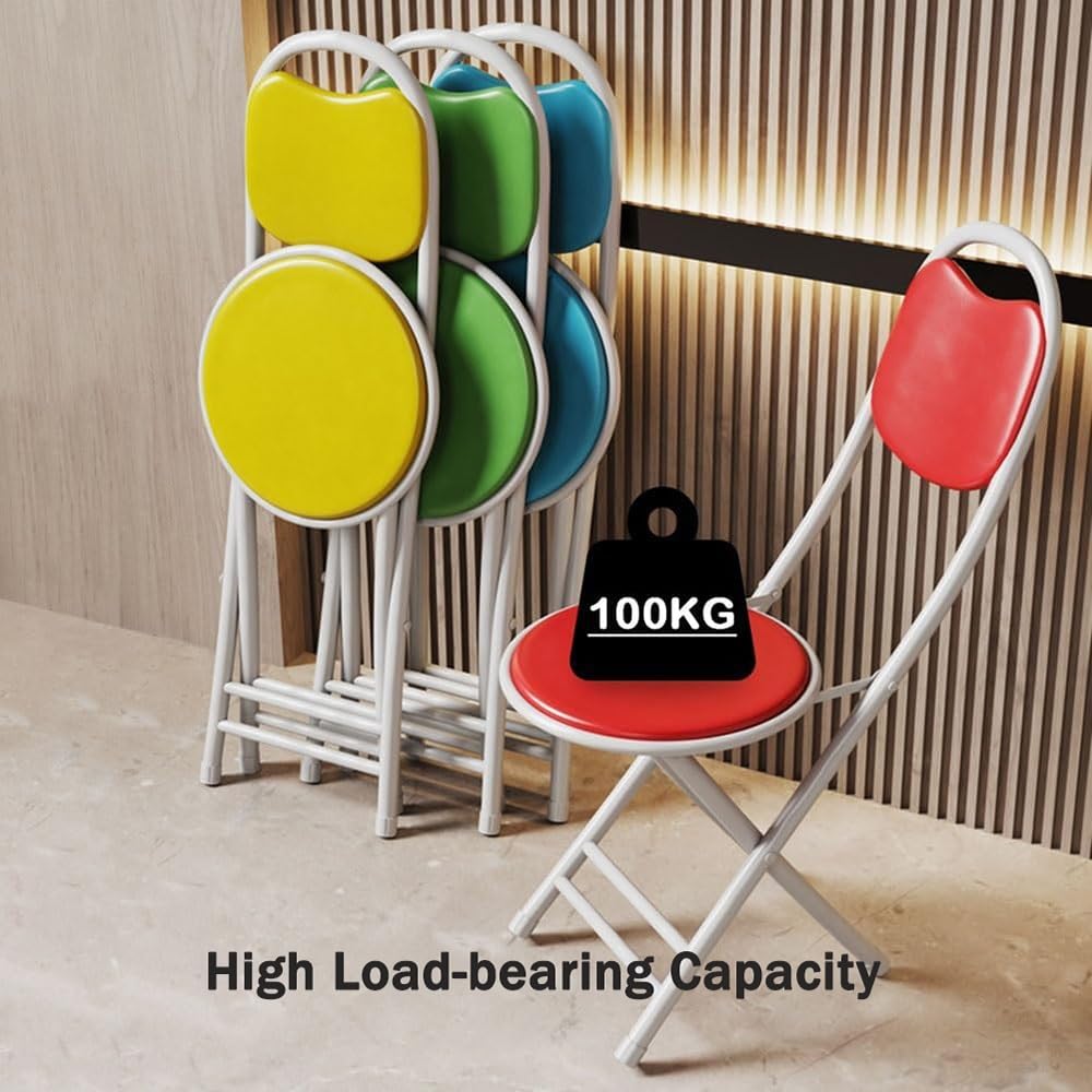 Folding Bar Stool with Padded Cushion Back P249078