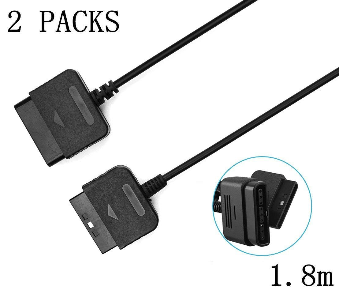 2-Pack 6ft PS2 Controller Extension Cable B370593
