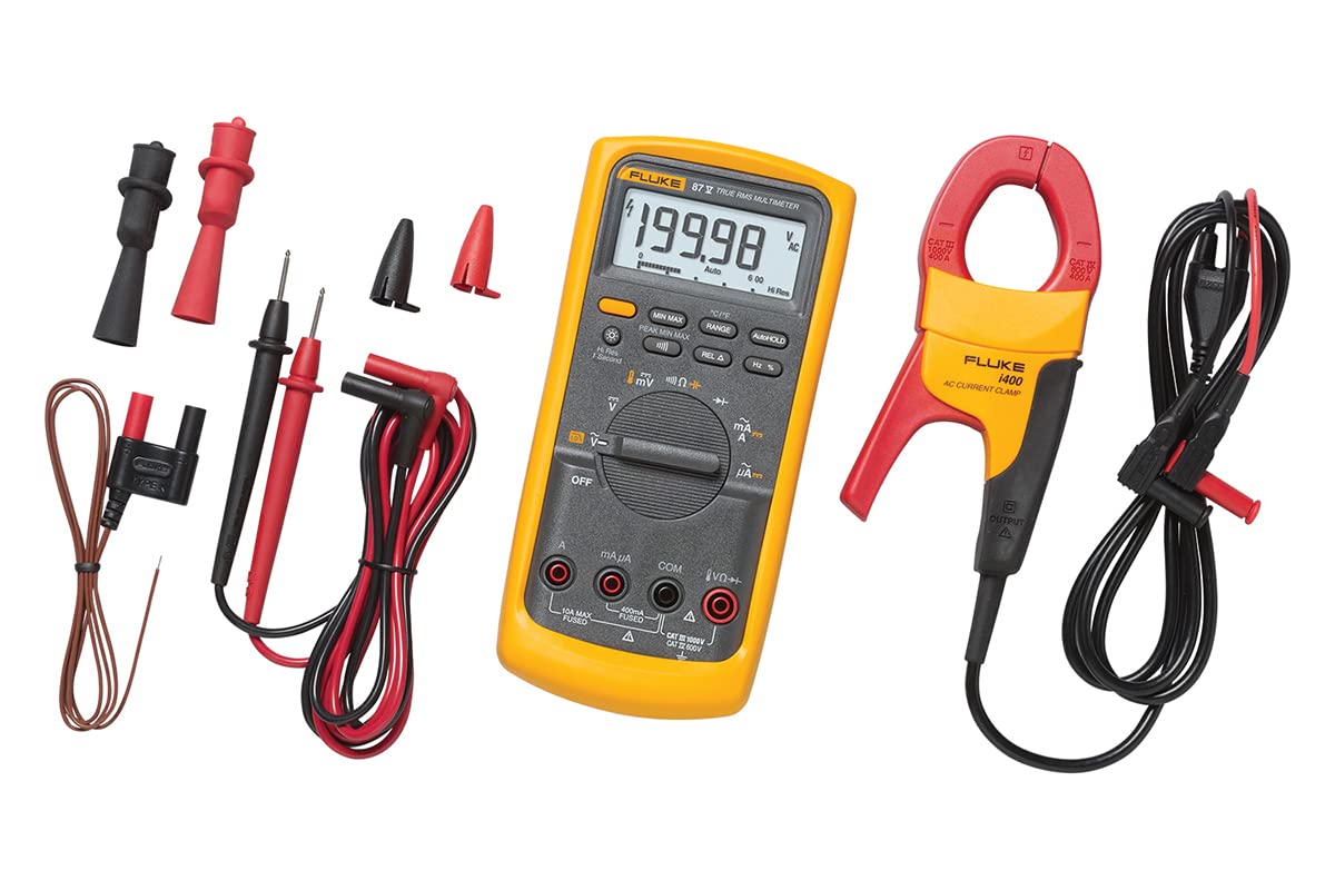 Industrial Digital Multimeter with Current Clamp Kit E375739