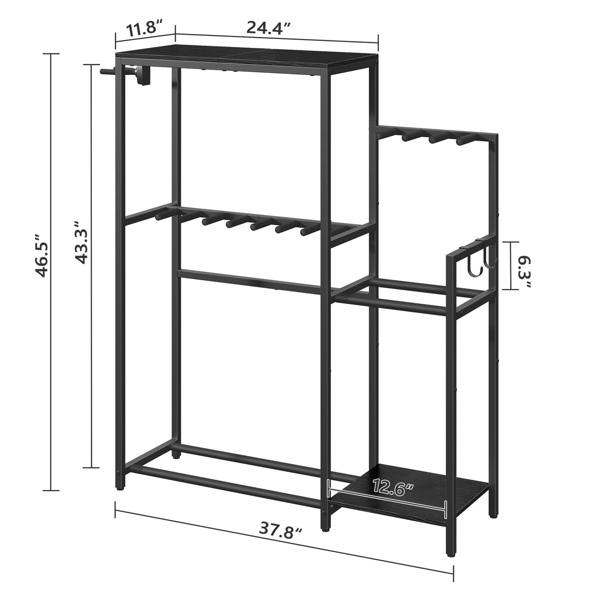 Guitar Stand, Multi-Guitar Rack, AMP Stand, Record Rack D640218