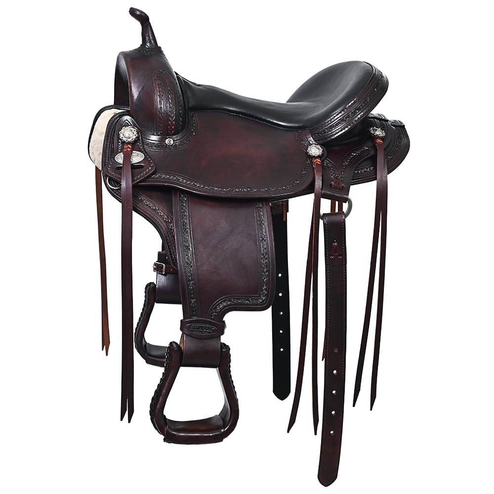 Dark Brown Western Saddle K2345