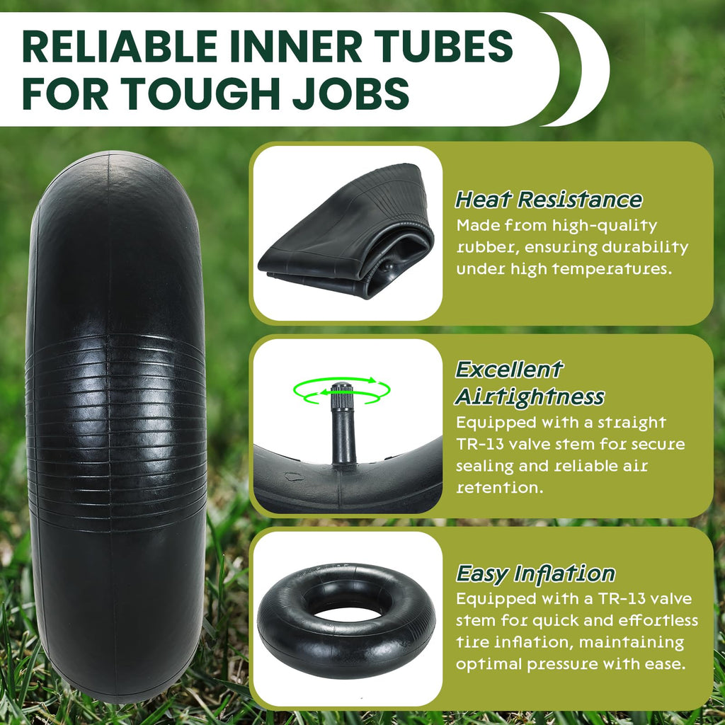2 Pack 15 x 6.00-6" Inner Tubes with TR-13 Valve Stem N1823