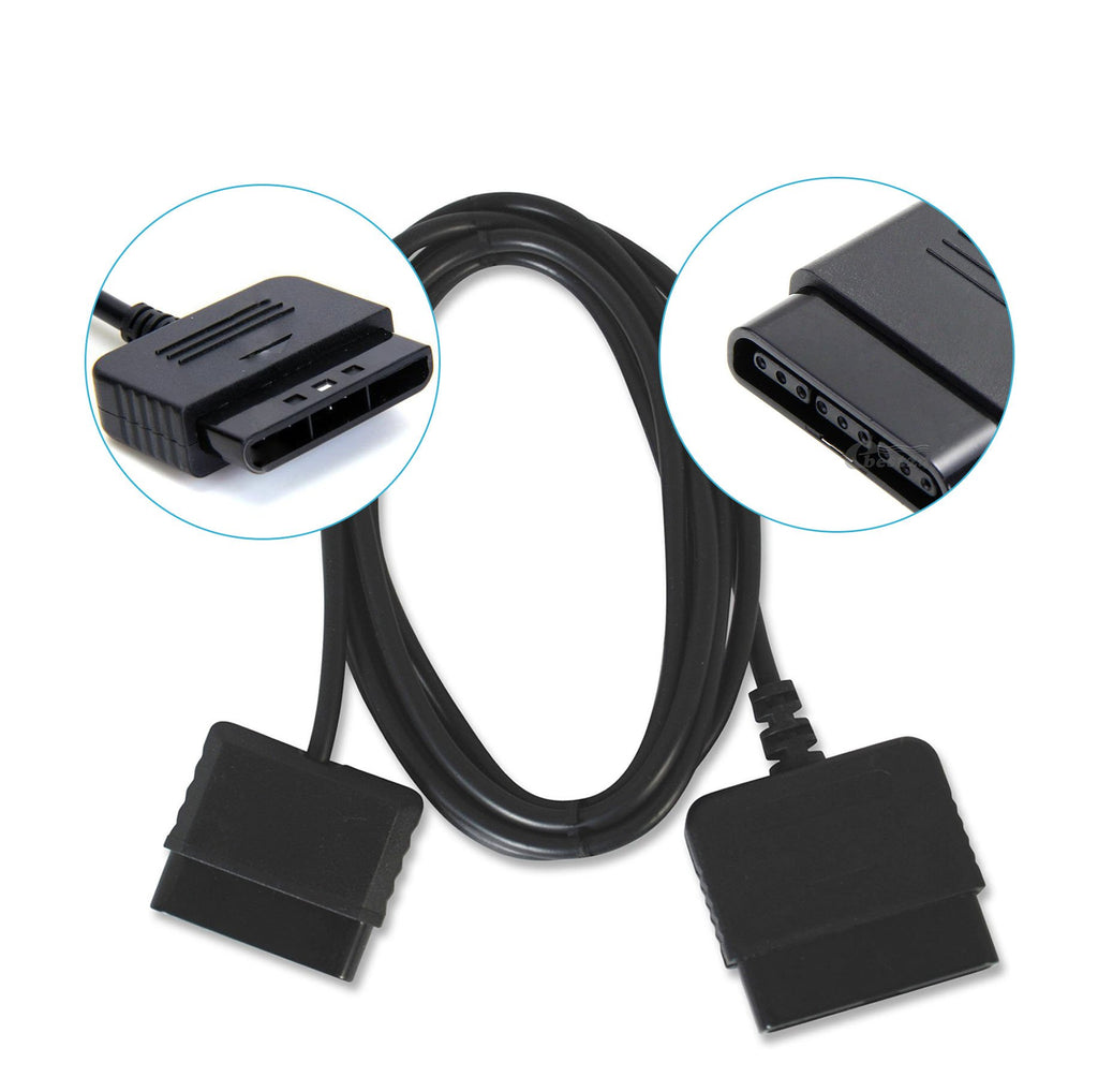 2-Pack 6ft PS2 Controller Extension Cable B370593