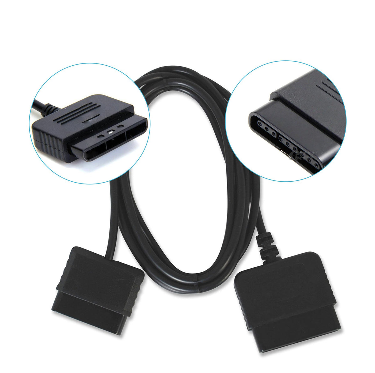 2-Pack 6ft PS2 Controller Extension Cable B370593