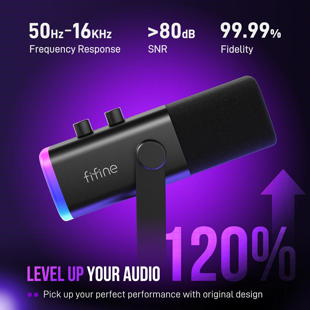 Dynamic XLR/USB Gaming Microphone Set J368612