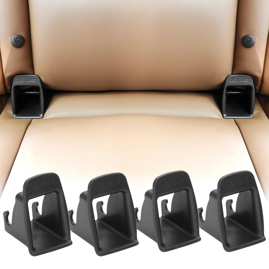 4Pcs Black Car Seat Latch Guides M47905
