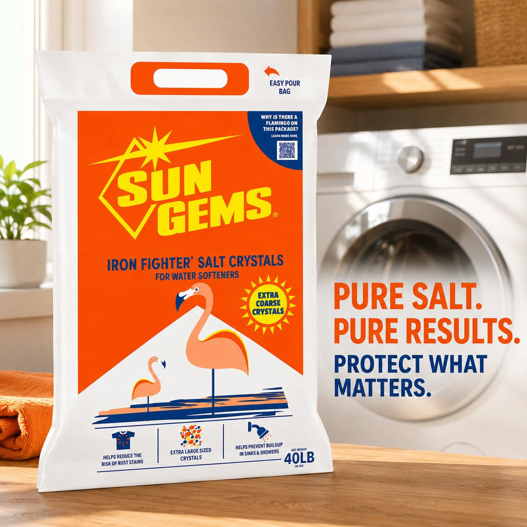Water Softener Salt Crystals 40 lb 2 Pack T843736