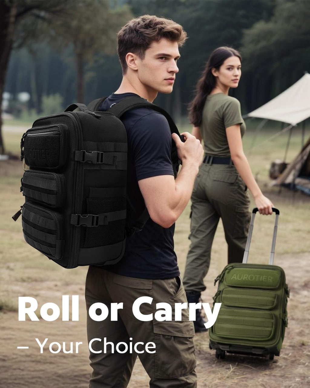 Rolling Wheeled Laptop Backpack M3690