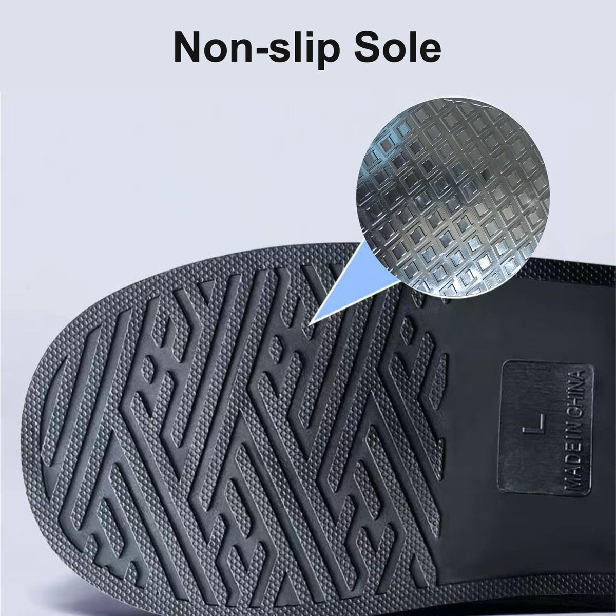 Waterproof Reusable Foldable Shoe Covers with Zipper V114130