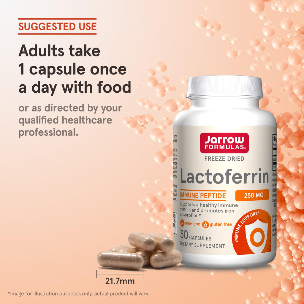Lactoferrin Supplements 250 mg 30 Capsules R866429