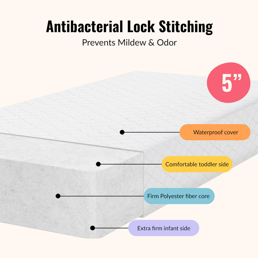 2-in-1 Baby Crib Mattress S944161