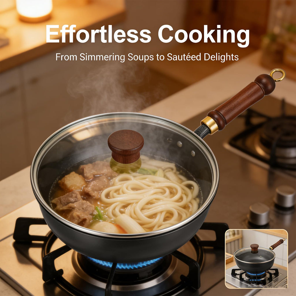 Cast Iron Skillet with Glass Lid C27009