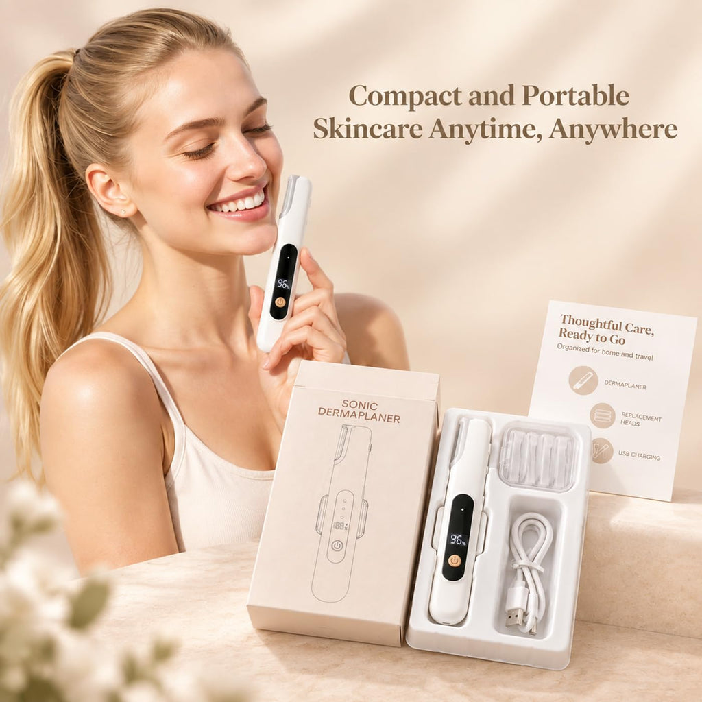 Sonic Dermaplane Razor with 5 Refill Blades T658014