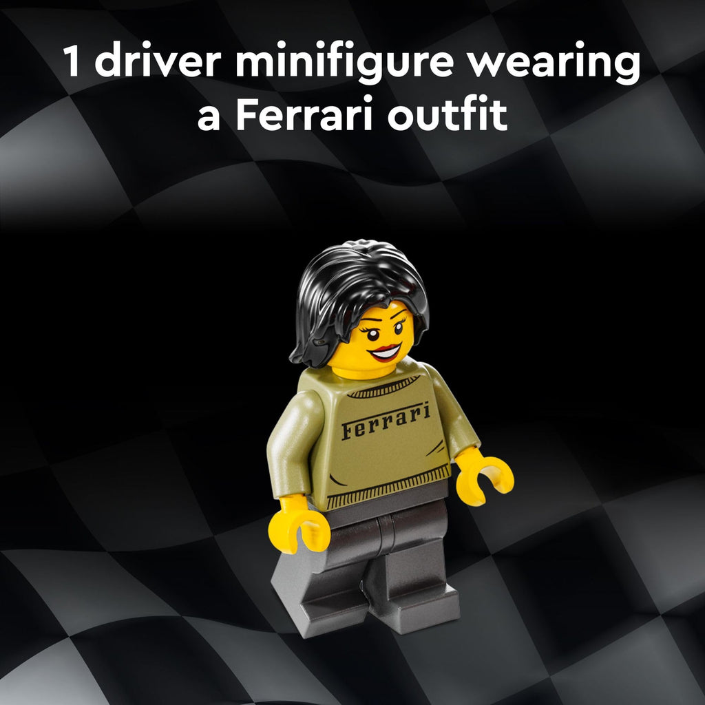 Toy Car Model Building Set with Driver Minifigure H262