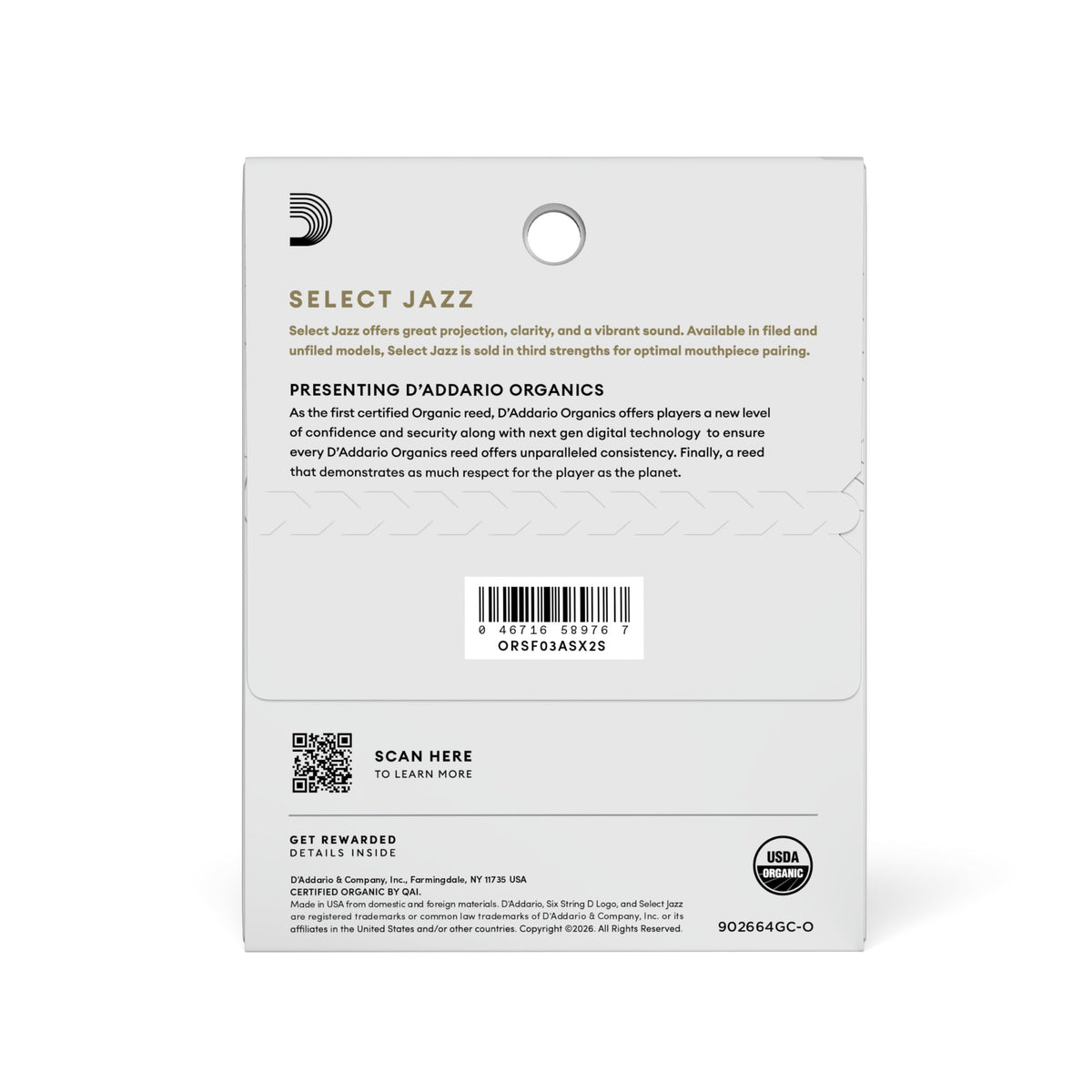 Alto Sax Reeds 2 Soft 3-Pack L73965