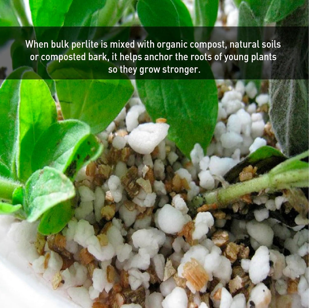 Perlite Horticultural Medium Grade Soil Additive 4 Cubic Feet 1 Bag T158911