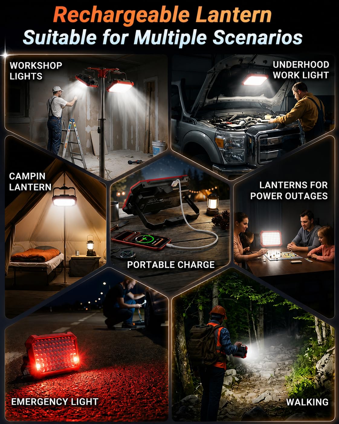 Portable LED Work Light G959771