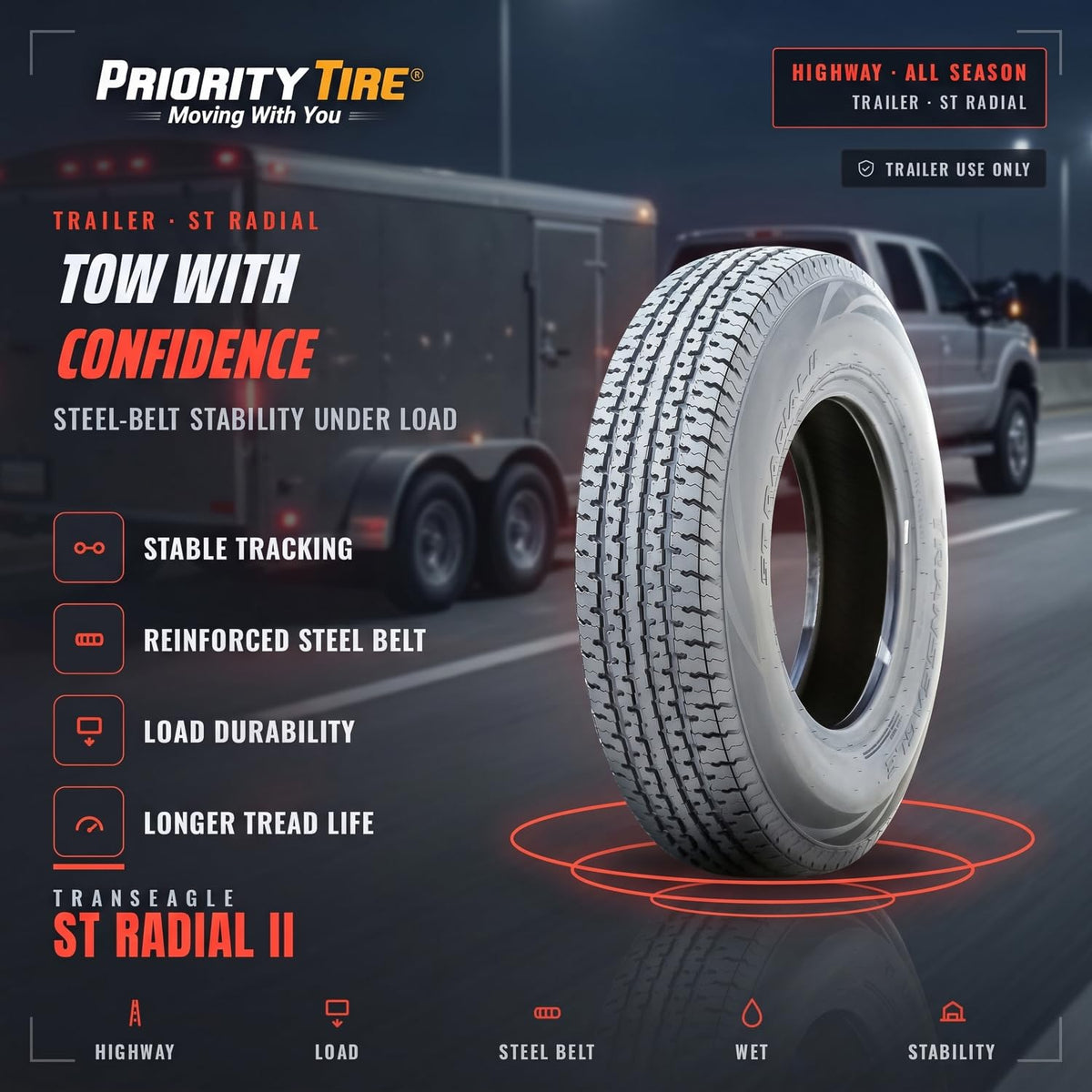 All Season 10 Ply Tire B681699