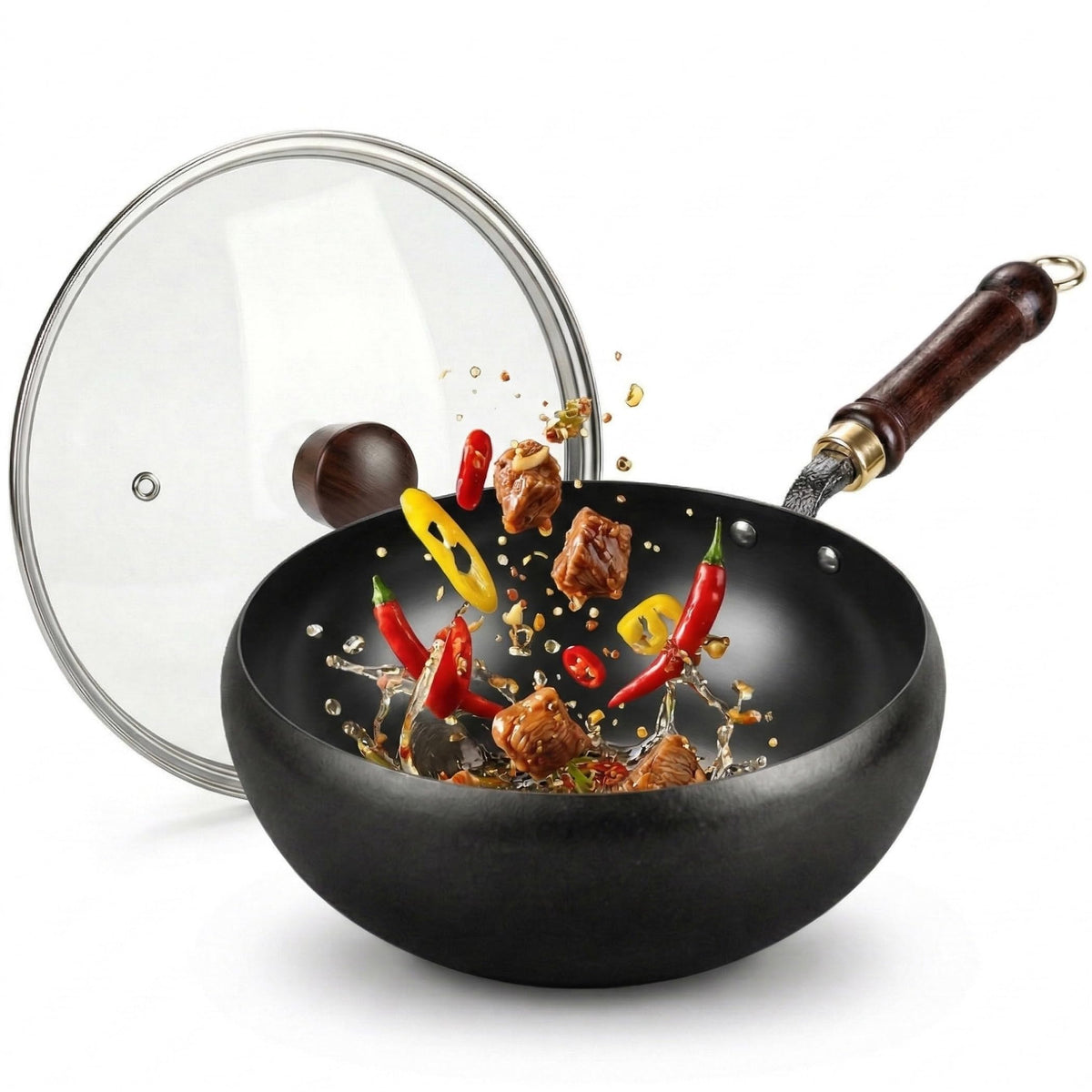 Cast Iron Skillet with Glass Lid C27009