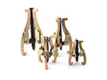 3 Jaw Gear Puller Set 4pc Heavy Duty Heat Treated Y79613