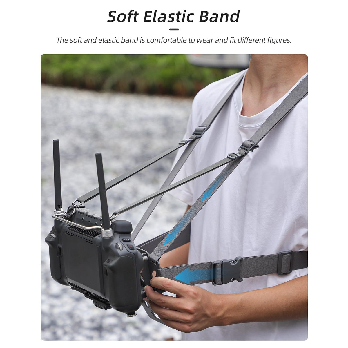 Handsfree Remote Control Chest Mount Straps N8906