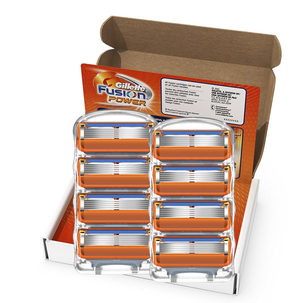 Men's Razor Blade Refills, 8 Count P41063