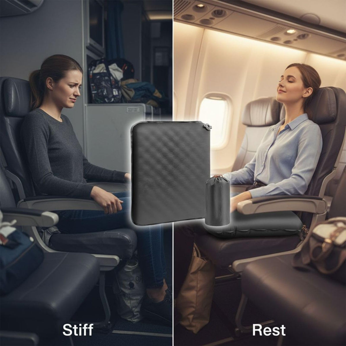 2 Pcs Inflatable Seat Cushion R6055